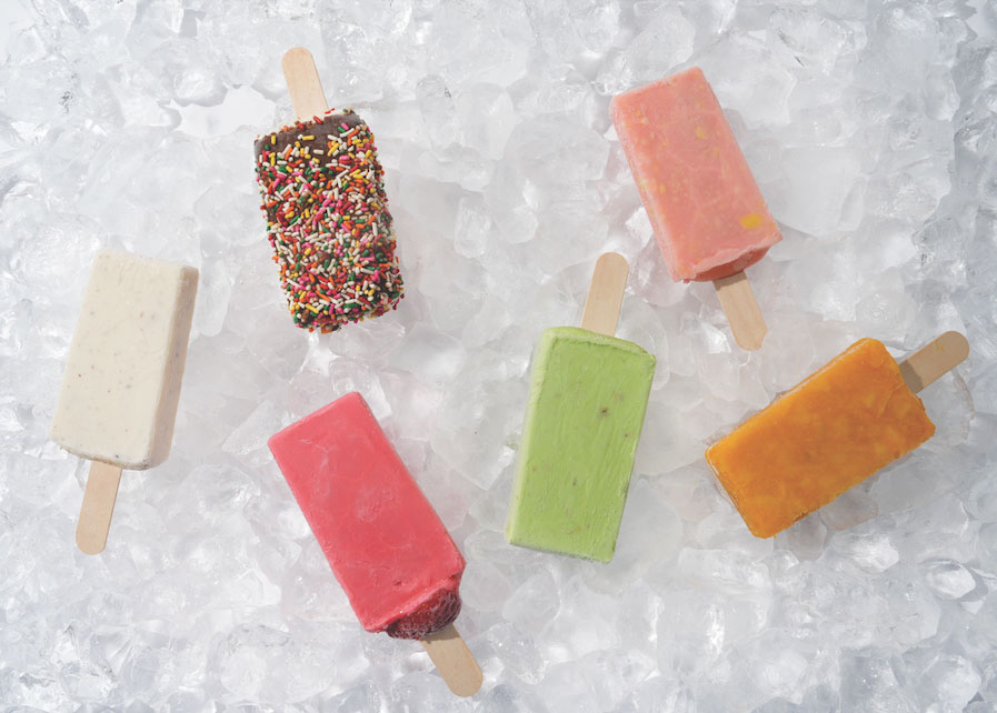 Popsicles from La Michoacana