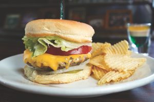 Ginden Ace Inn Cheeseburger